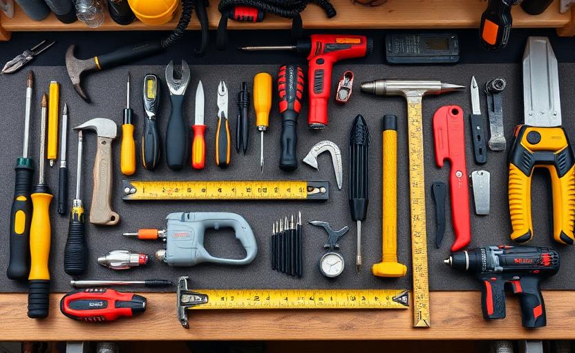 Outils indispensables pour débuter comme Bricoleur de Quartier