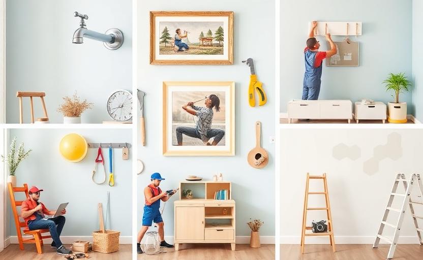 Bricoleur de Quartier réalisant des petits travaux de plomberie