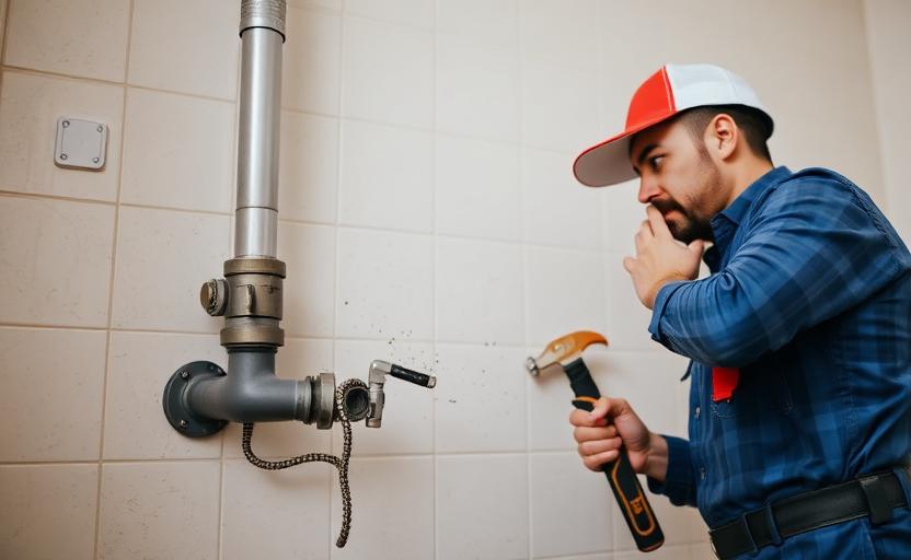 Bricoleur de Quartier intervenant rapidement pour une réparation urgente